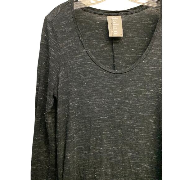 Anthropologie Size‎ M Dolan Tunic Long Sleeve Top Gray - Picture 5 of 10